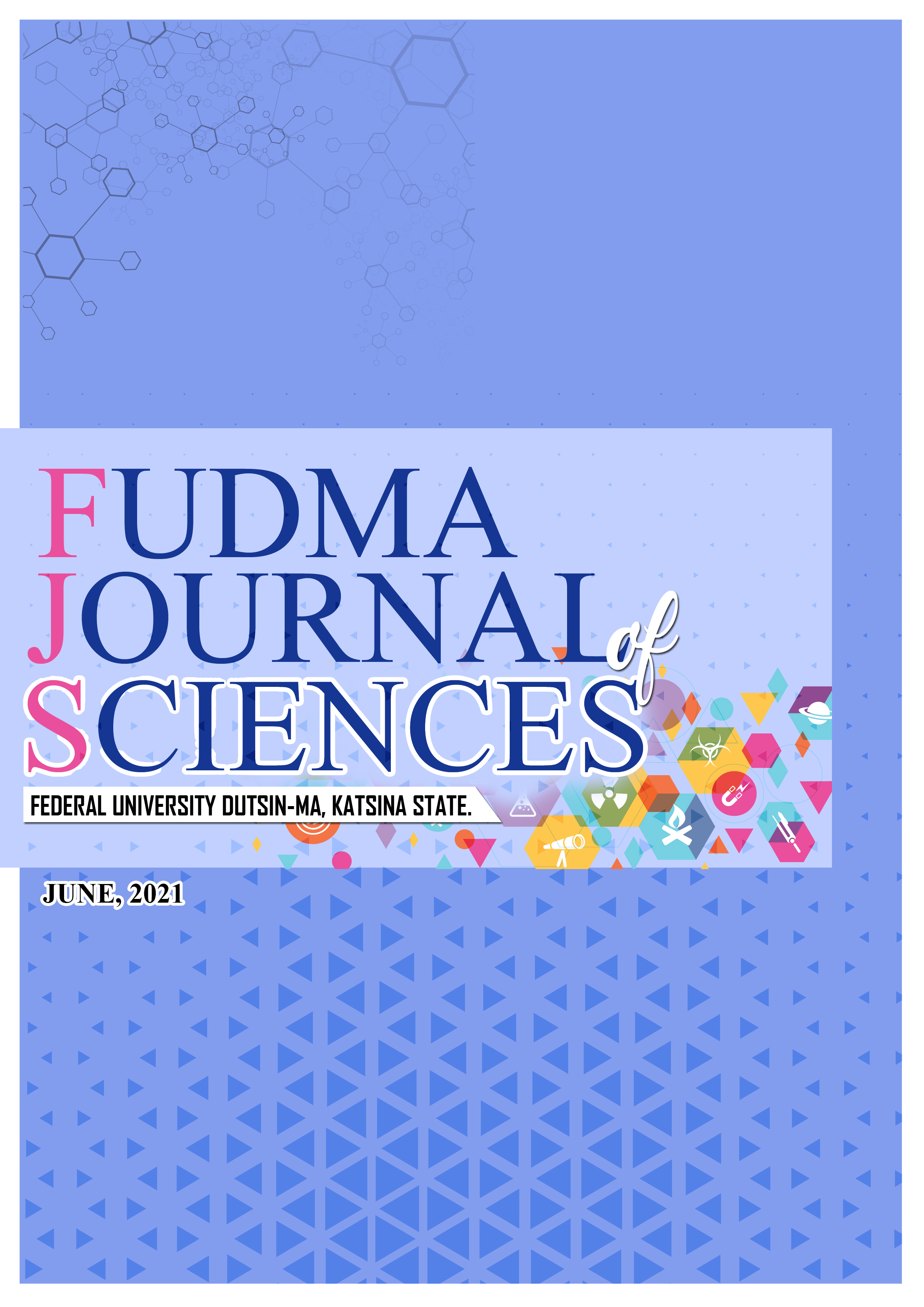					View Vol. 5 No. 2 (2021): FUDMA Journal of Sciences - Vol. 5 No. 2
				