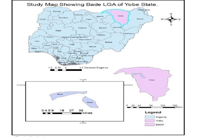 Map of the Study Area